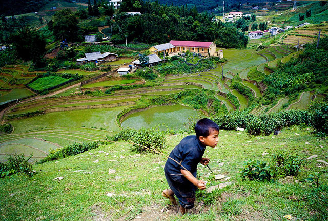 Du lịch bản Cát Cát Sapa của dân tộc H’Mong