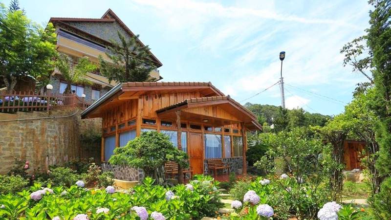 Một biệt thự nhỏ tại Zen Valley Resort Dalat. Nguồn: Internet