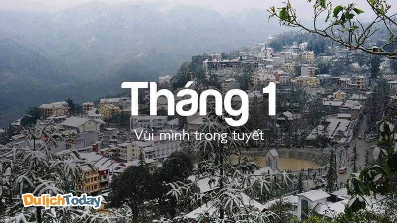 Tháng 1 - Sapa vùi mình trong tuyết