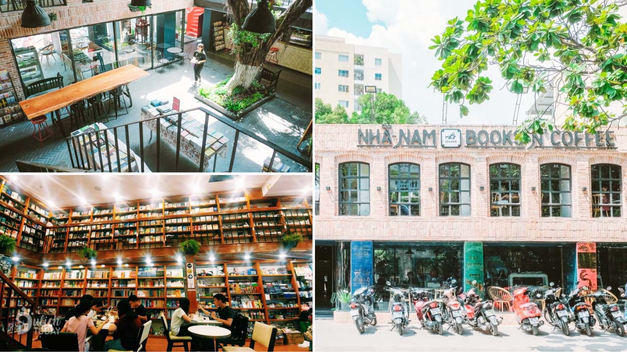 Quán cafe sách Hà Nội Nhã Nam