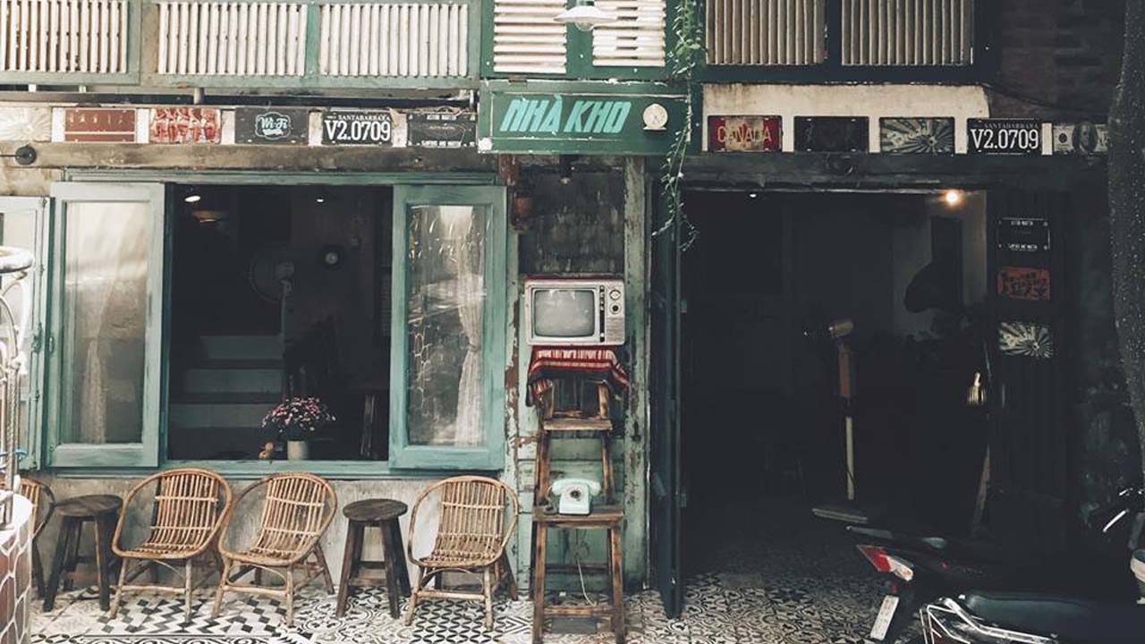 Cafe nhà kho với thiết kế vintage cùng không gian ấm áp, tinh tế. Nguồn: Internet