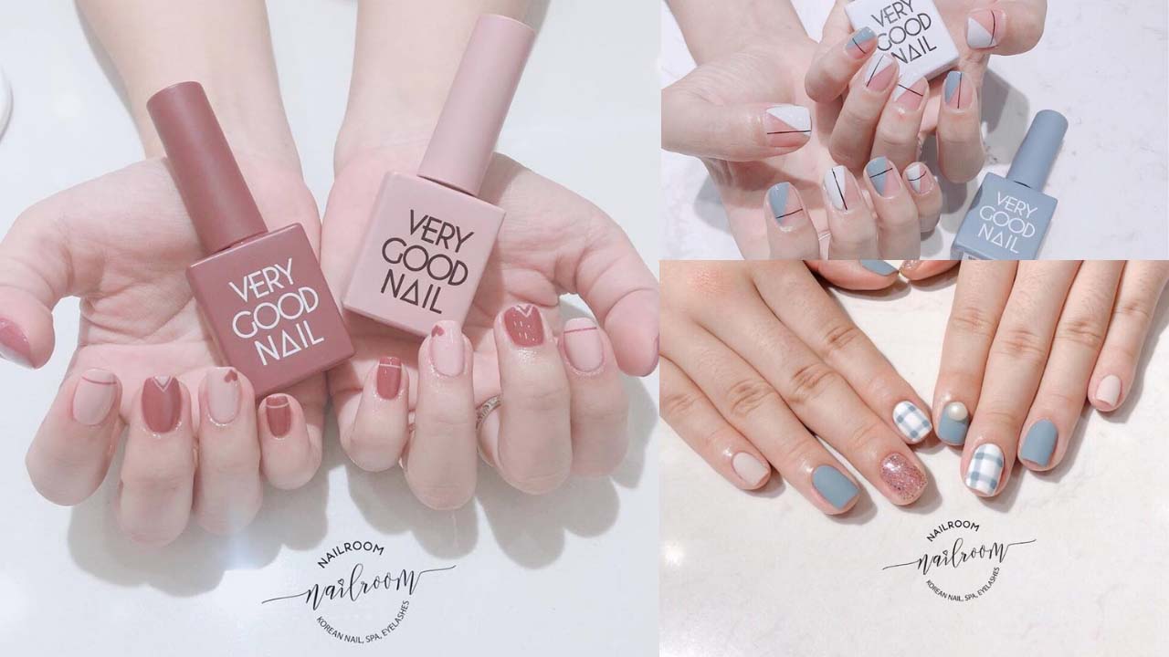 Nail Room Hà Nội sở hữu những màu pastel rất đẹp mắt, chuẩn phong cách Hàn Quốc. Nguồn: Internet