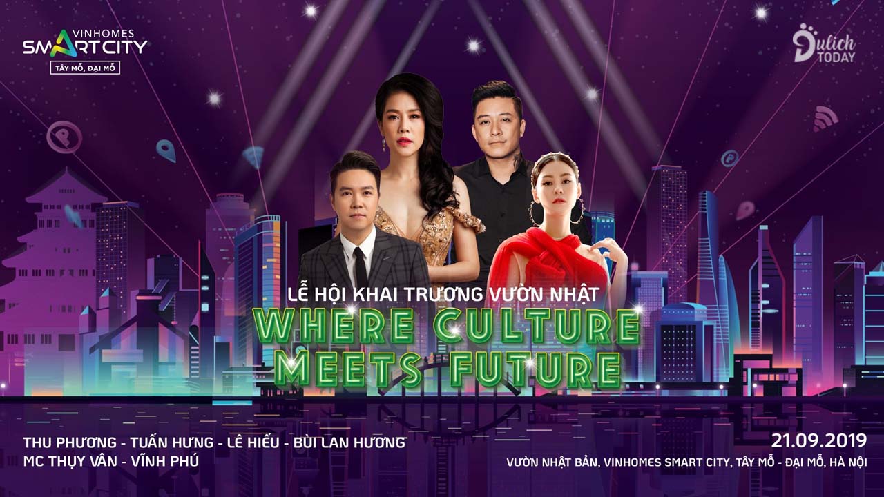 Lễ hội khai trương Vườn Nhật "Where Culture Meets Future" cuối tuần này ngày 21/9