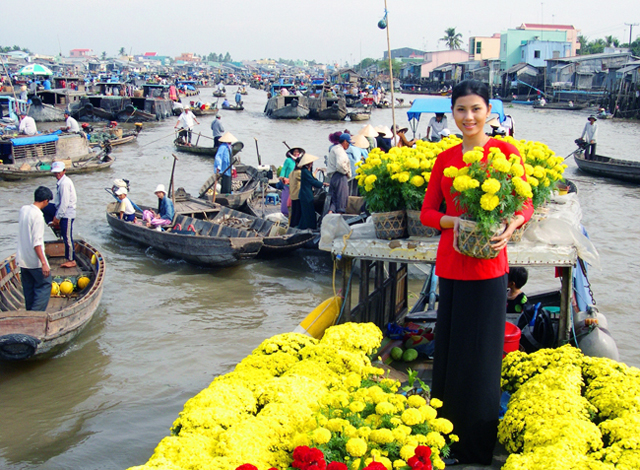 cho noi cai be o tien giang