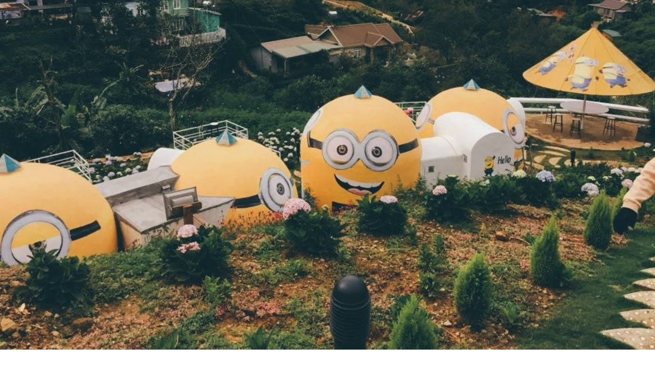 Her homestay thiết kế với hình dạng những chú Minion