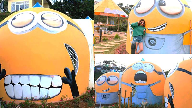 Her homestay được thiết kế hình minion ngộ nghĩnh