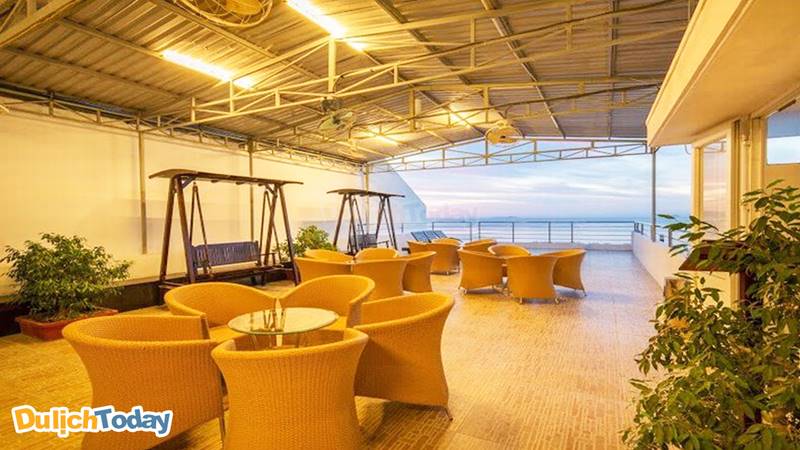 Sky coffee trên tầng 16 của Majestic Nha Trang