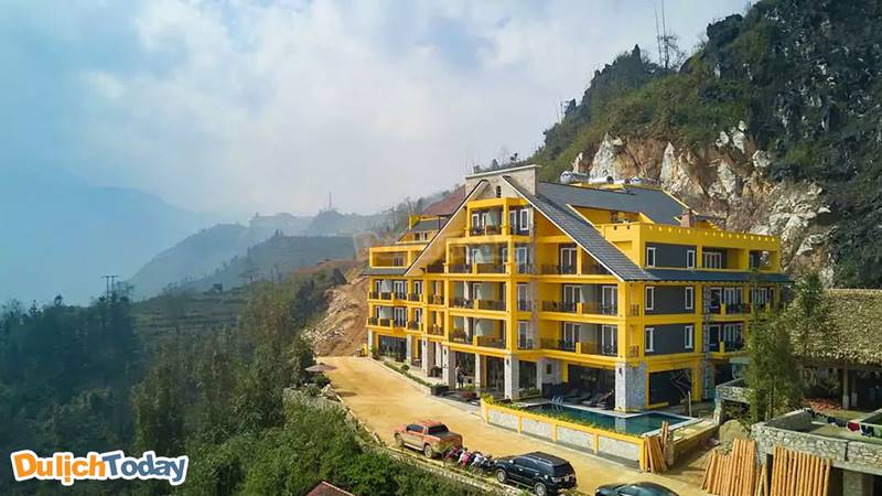 Aira Boutique Sapa Hotel & Spa - tựa lưng vào núi nhìn thẳng ra thung lũng