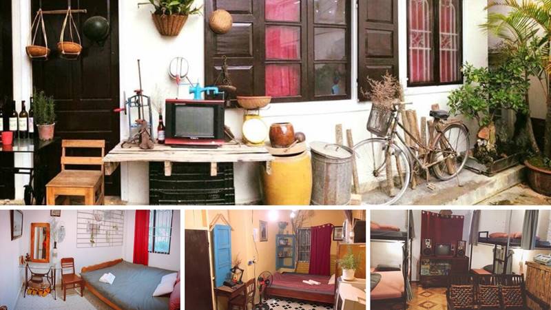 Homestay Nhà của Bảo có không gian siêu vintage