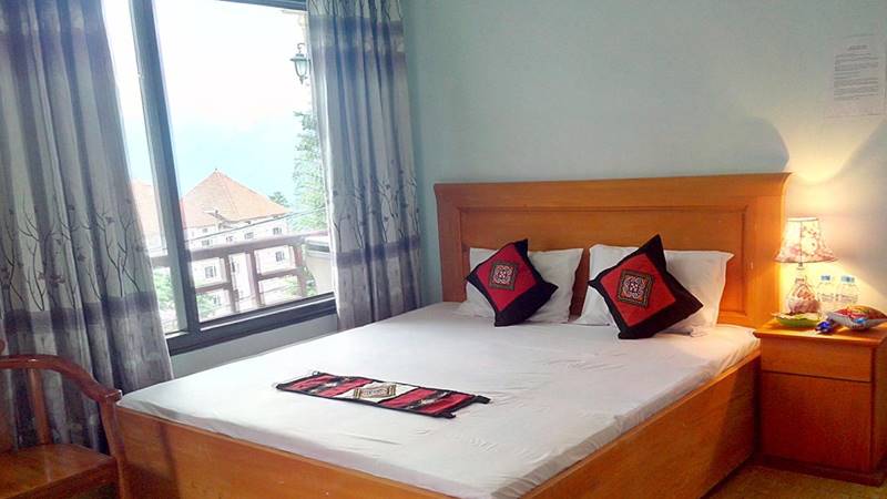 Phòng ốc tại Asiana hotel Sapa sạch sẽ, gọn gàng với nội thất cơ bản