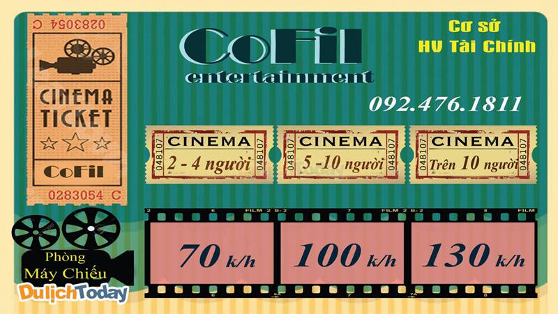 Cafe Film Cofi là địa điểm xem phim chất lượng với "giá sinh viên"