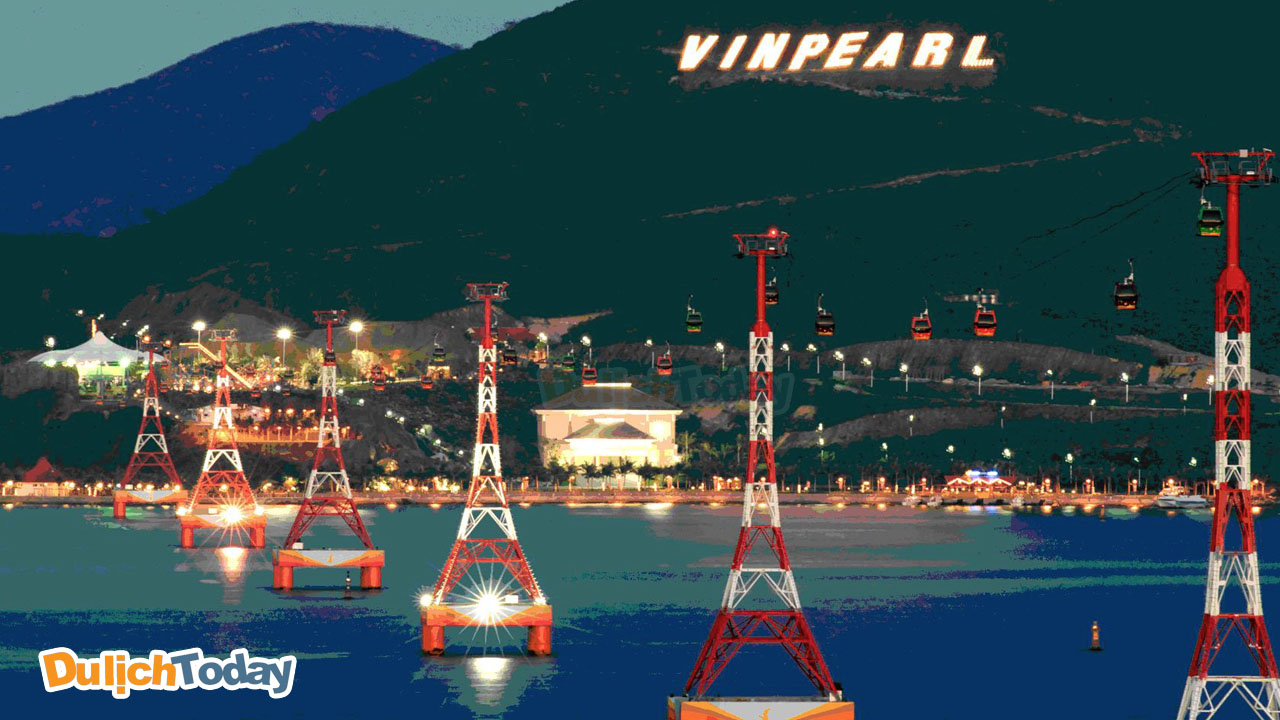 Cáp treo Vinpearl Land Nha Trang - phương tiện vận chuyển được du khách cực kỳ ưa thích