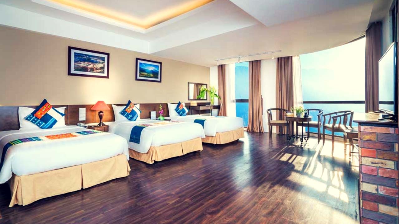 Thiết kế phòng nghỉ tại Amazing Hotel Sapa