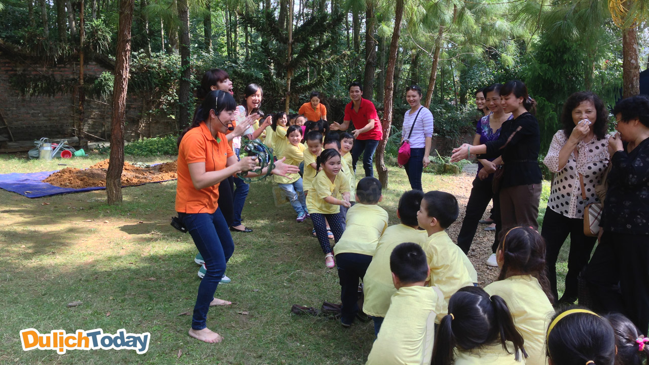 Trang trại đồng quê Ba Vì thích hợp tổ chức chương trình team building tựa amazing race hoặc những concept chinh phục thú vị