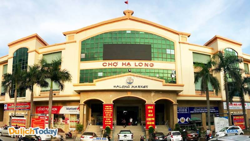 Chợ Hạ Long 1 là khu chợ lớn nhất thành phố