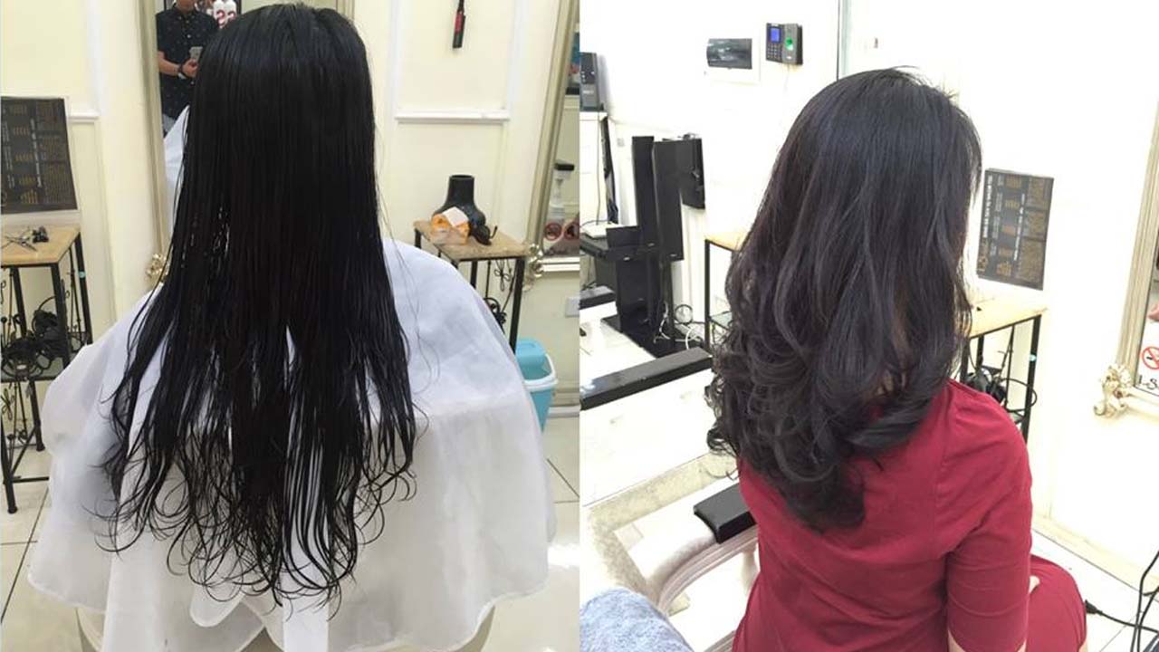 Mái tóc xoăn bồng bềnh nữ tính ở Le Soleil Hair được làm dựa trên tiêu chí "tóc khỏe là tóc đẹp". Nguồn: Internet