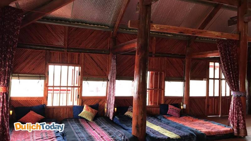 Homestay với phòng tập thể được nhiều nhóm bạn ưu tiên lựa chọn để tiết kiệm chi phí khi đi du lịch Sapa tự túc