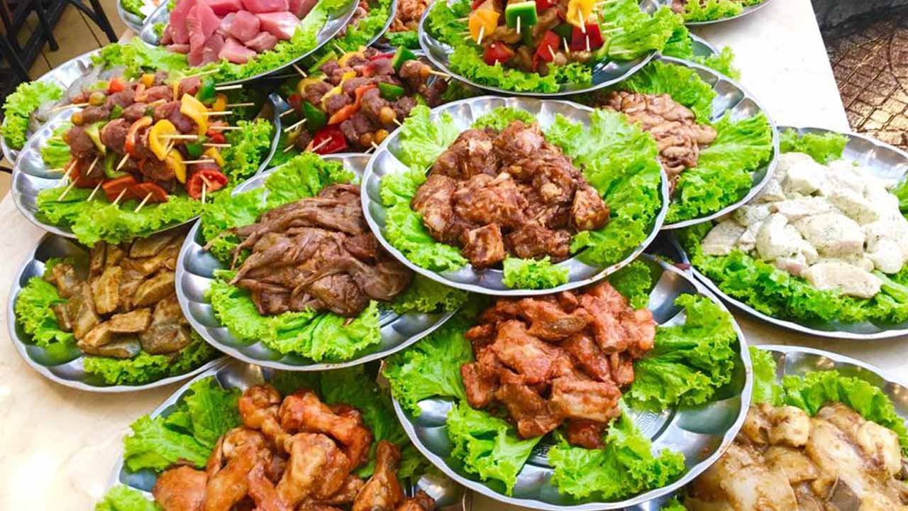 Ngon BBQ được ví như thiên đường đồ nướng với thực đơn buffet nướng đủ loại