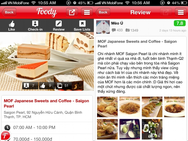 Foody là một trang website ẩm thực quá quen thuộc và đáng tin cậy đối với tất cả mọi người