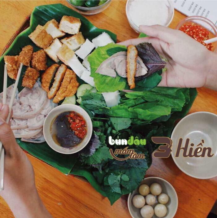 Bún đậu mắm tôm 3 Hiền