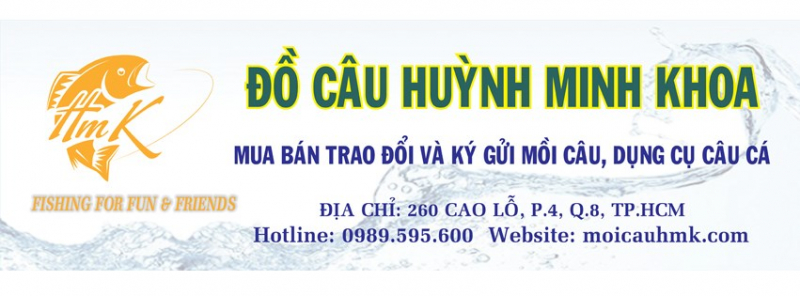 Đồ câu cá Huỳnh Minh Khoa