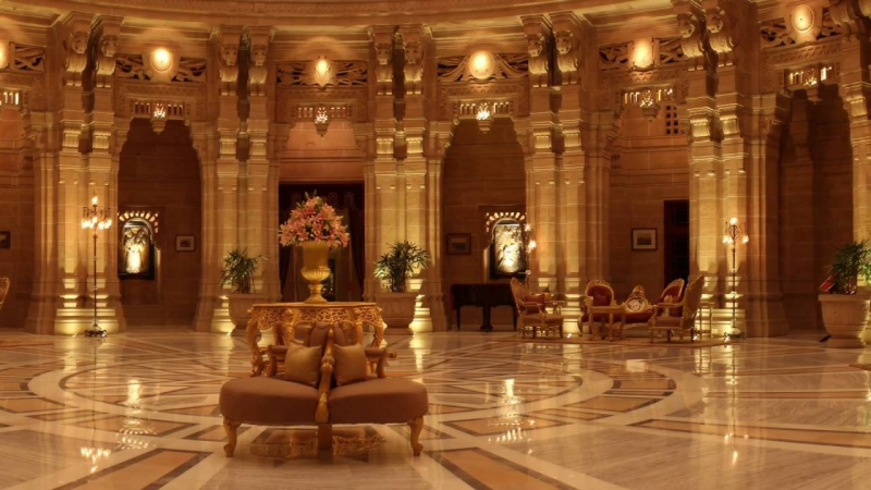 Umaid Bhawan Palace tại Jodhpur, Ấn Độ