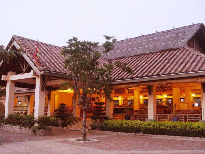 Ngoại cảnh Cần Giờ resort.