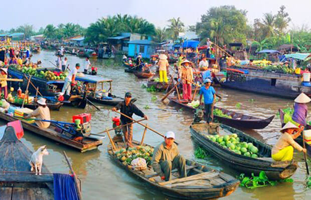 Chợ nổi Cà Mau