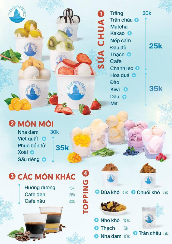 Sữa chua trân châu Hạ Long