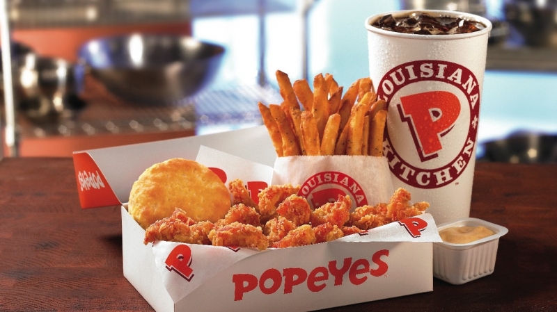 Popeyes hứa hẹn sẽ trở thành đối thủ đáng gờm cho 3 ông trùm áo đỏ trong thời gian tới.