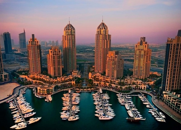 Bến du thuyền Dubai Marina