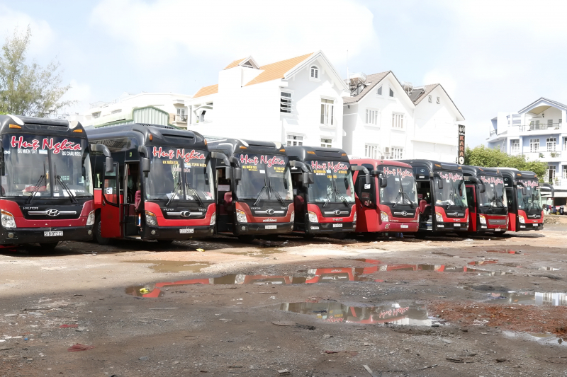 Nhà xe Huệ Nghĩa chuyên các tuyến TP. Hồ Chí Minh - An Giang