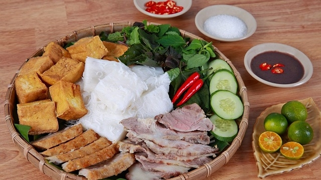 Bún đậu mắm tôm