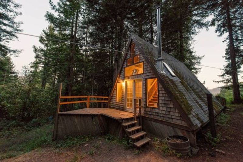 Cozy A-Frame Cabin