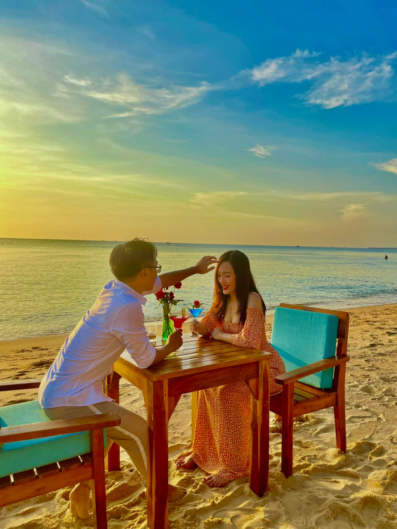 Hẹn hò với hoàng hôn Phú Quốc cùng với người yêu thương tại Orange Beach Resort