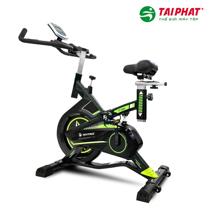 Xe đạp tập thể dục Tech Fitness TF-811 kiểu dáng khỏe khoắn, năng động.