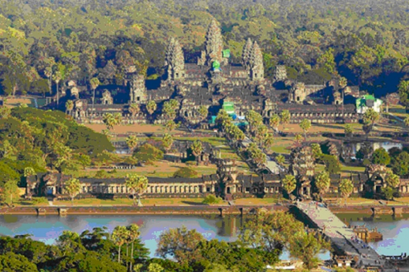 Khu đền thiêng Angkor Wat