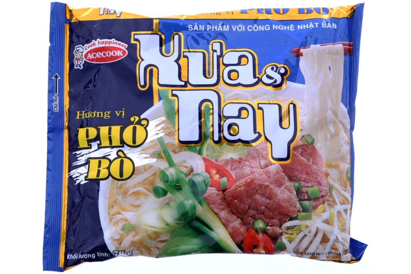 Phở bò ăn liền Xưa và Nay