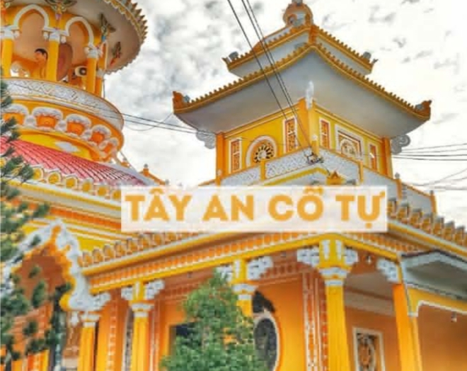 Tây An Cổ tự trên ngon núi Sam