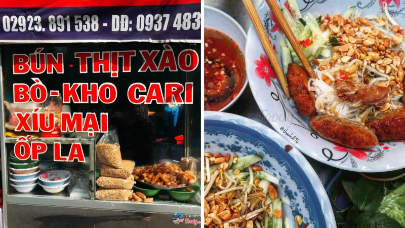 Quán bún thịt xào Cô Ba