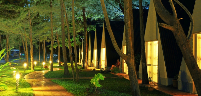 cảnh quan Con Dao Camping hotel