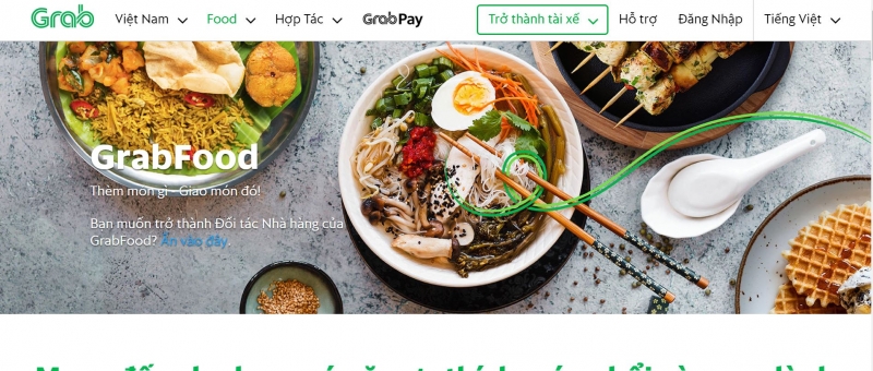 Grabfood chỉ mới ra đời vào khoảng đầu 2018