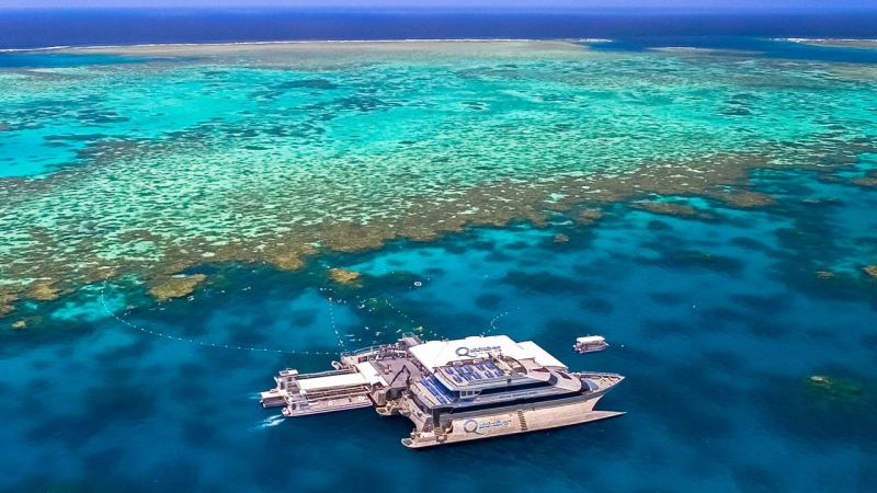 Kỳ quan thiên nhiên hùng vĩ rạn san hô Great Barrier (Great Barrier Reef)