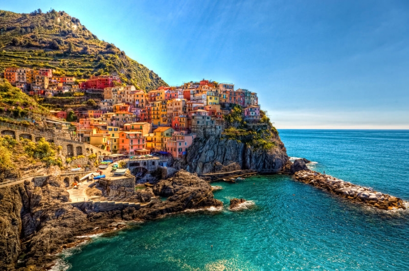 Manarola được đánh giá là thị trấn lâu đời nhất trong 5 thị trấn thuộc Cinque Terre