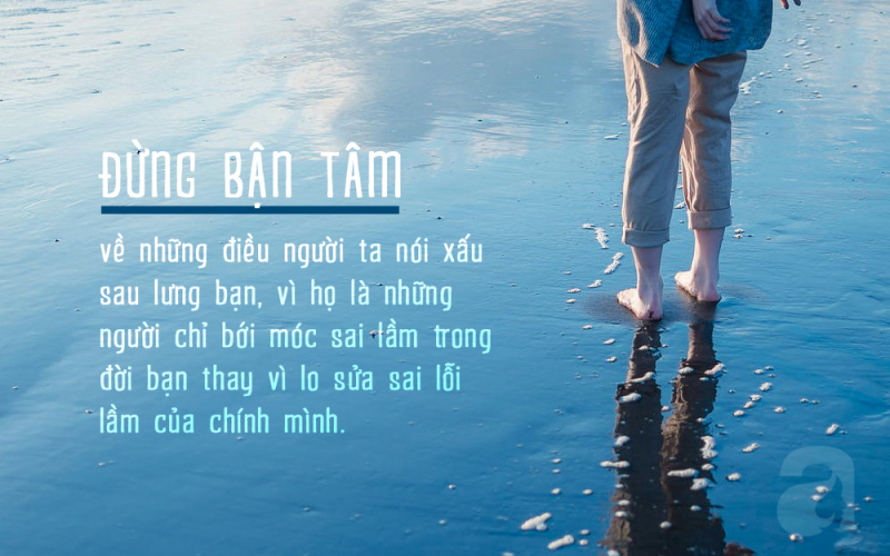 Đừng tốn thời gian để ghét những người chả liên quan đến bạn