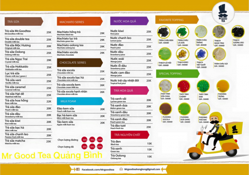 Mr Good Tea Quảng Bình