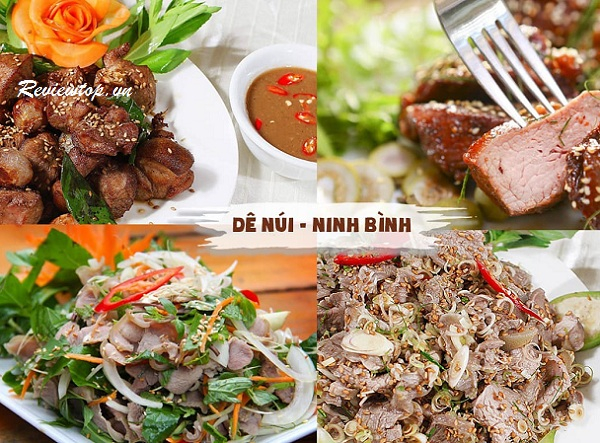 Thịt dê Ninh Bình ẩm thực Miền Bắc