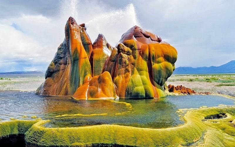 Fly Geyser, Nevada, Mỹ