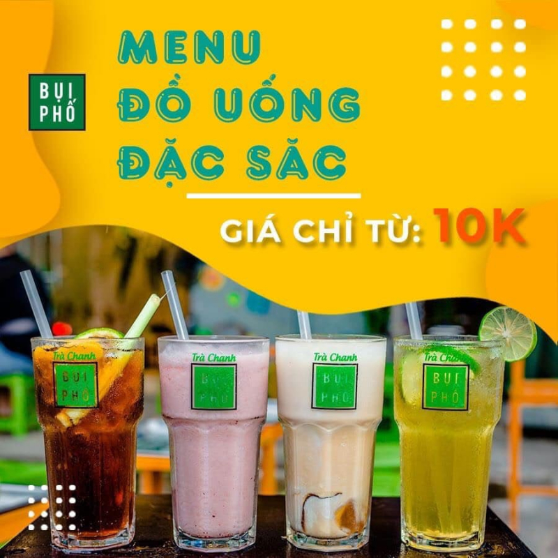 Trà Chanh Bụi Phố Uông Bí