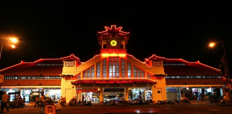 Khung cảnh chợ đêm